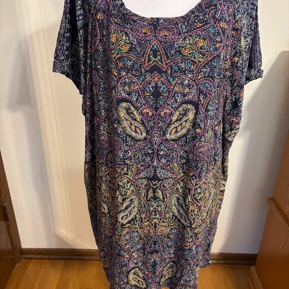 LUCKY BRAND Multicolor Top (Cotton/Modal) - 3x - Picture 1 of 12